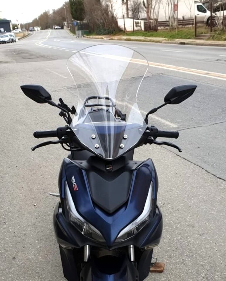 MOTOCAM Küba Arome 125 Ön Cam 2023-2026 Model 54cm Şeffaf Renkli SPORTİF