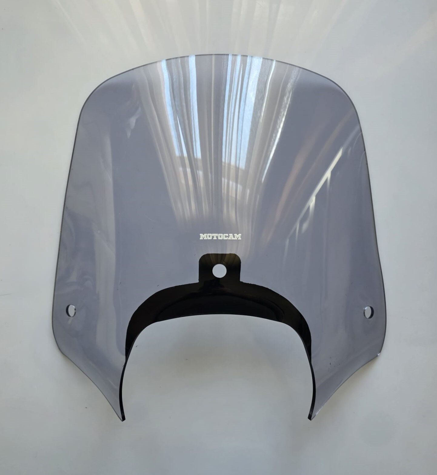 MOTOCAM Piaggio Beverly 350 Ön Cam 2010-2020 Model 43cm Füme Renkli 4mm APARATSIZDIR