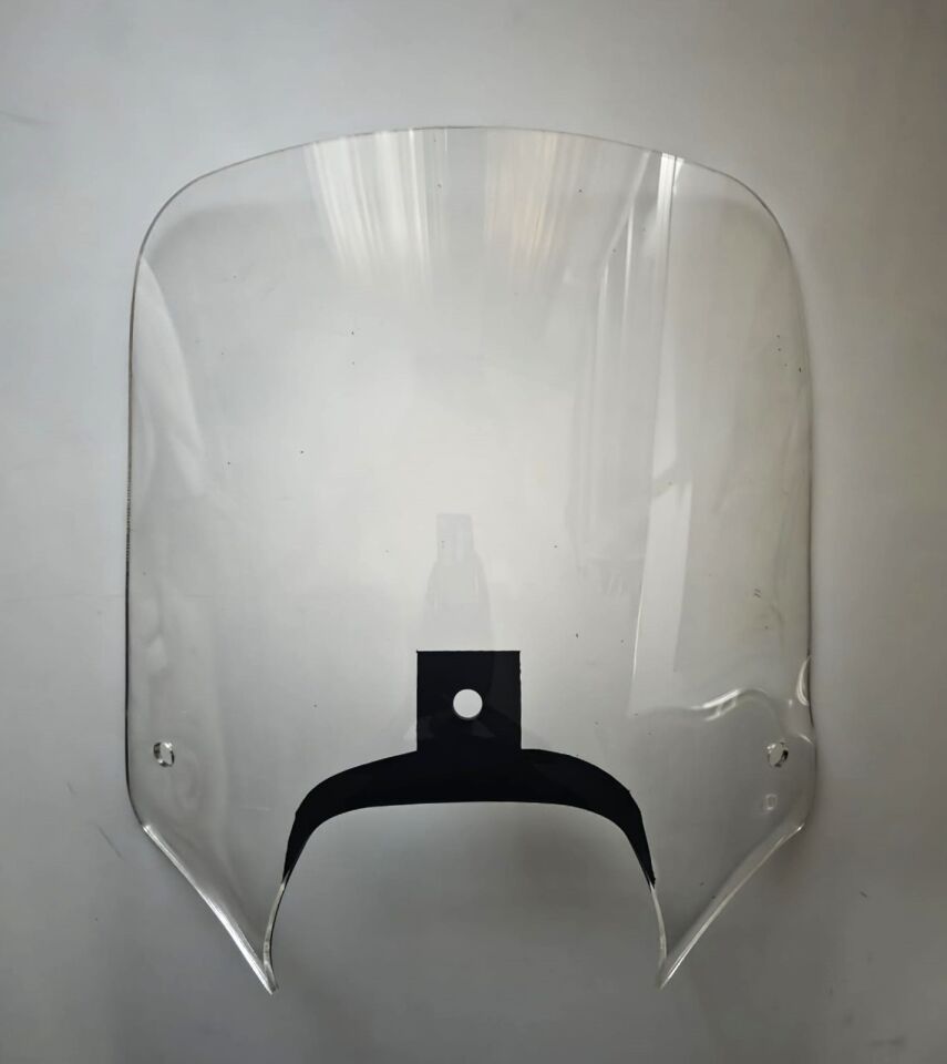 MOTOCAM Piaggio Beverly 350 Windscreen 2010-2020 Model 43cm Clear Tinted 4mm (MOUNTING NOT INCLUDED)