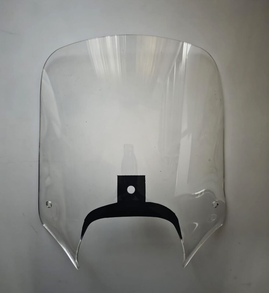 MOTOCAM Piaggio Beverly 350 Windscreen 2010-2020 Model 43cm Clear Tinted 4mm (MOUNTING NOT INCLUDED)