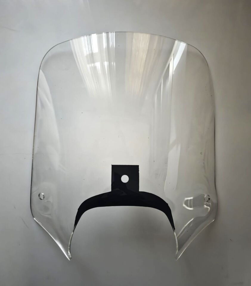 MOTOCAM Piaggio Beverly 350 Windscreen 2010-2020 Model 43cm Clear Tinted 4mm (MOUNTING NOT INCLUDED)