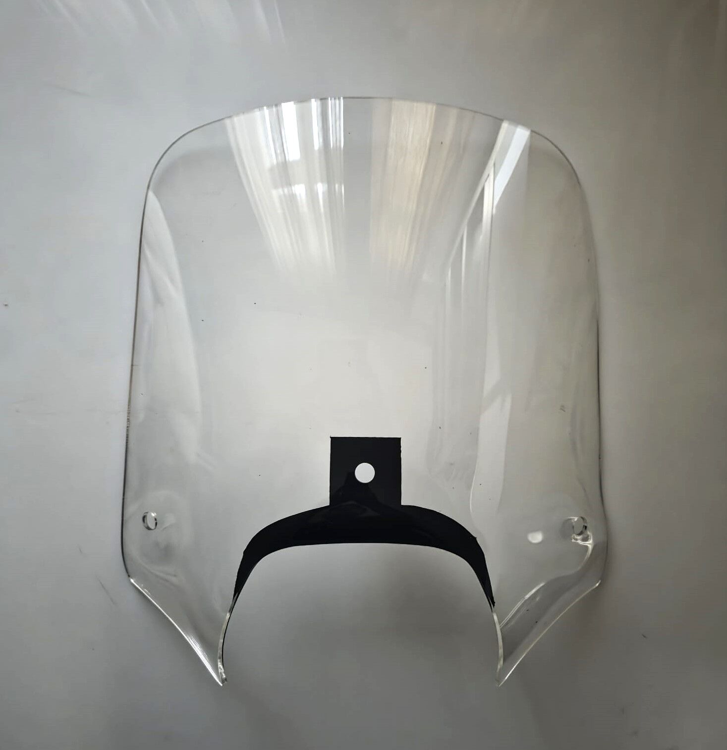 MOTOCAM Piaggio Beverly 350 Windscreen 2010-2020 Model 43cm Clear Tinted 4mm (MOUNTING NOT INCLUDED)