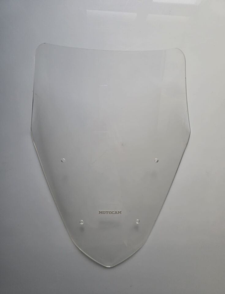 MOTOCAM Küba Chia 125 Ön Cam 2023-2026 Model 43cm Şeffaf Renkli SPORTİF