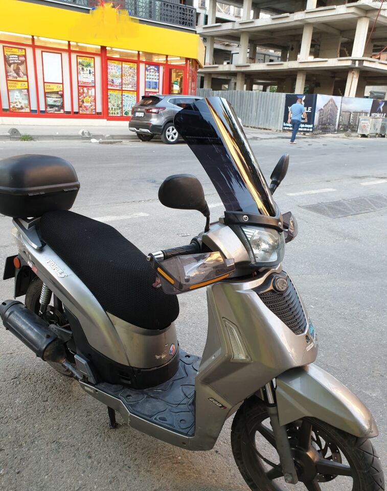 MOTOCAM Kymco People S 200 Ön Cam 2011 Model 48cm Siyah Renkli 4mm UZUN